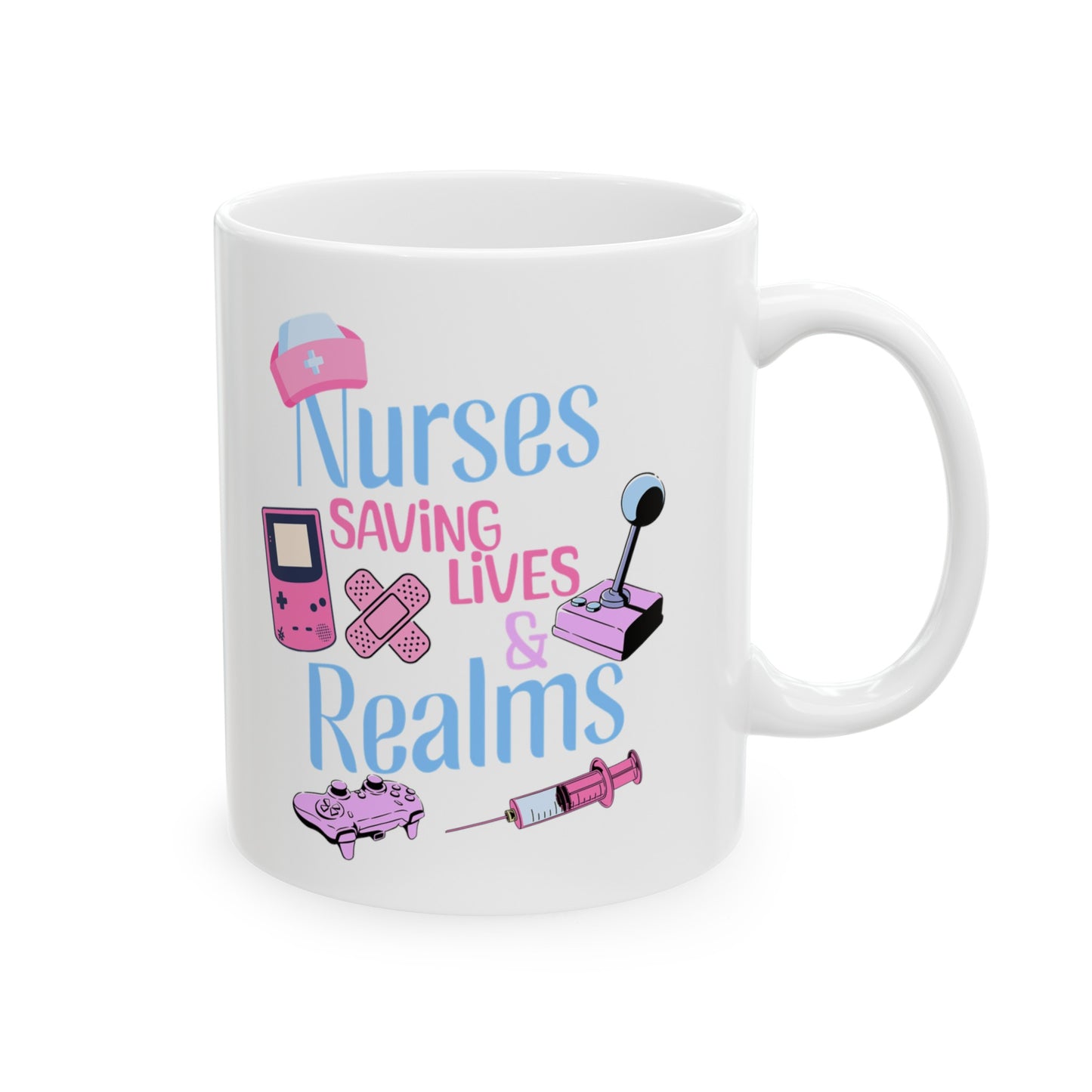 Gamer Nurse Mug, 11oz