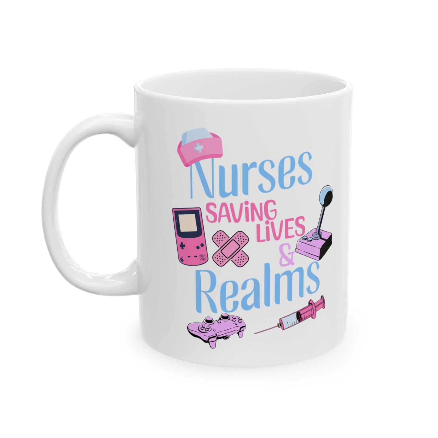 Gamer Nurse Mug, 11oz